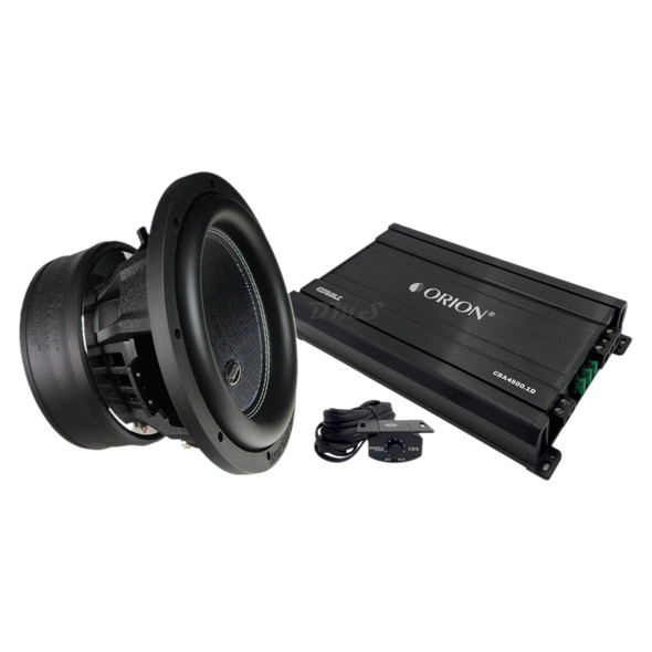 American Bass XR 10 Package | 10" 2000W D2 Subwoofer & Orion CBA4500.1D Amplifier MAIN PHOTO