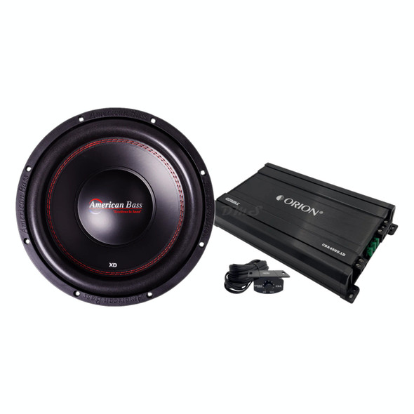 American Bass XD 15 V2 Package | 15" 2000W D2 Subwoofer & Orion CBA4500.1D Amplifier MAIN PHOTO
