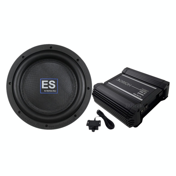 American Bass ES 12 Package | 12" 1600W D4 Slim Subwoofer & Orion XTR1000.1D Amplifier MAIN PHOTO