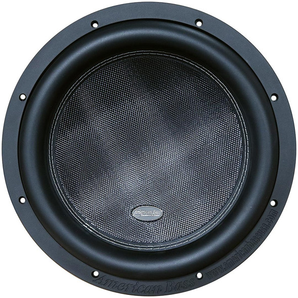 American Bass XR 12 Package | 12" 2400W D2 Subwoofer & Orion CBA4500.1D Amplifier FRONT PHOTO OF CONE