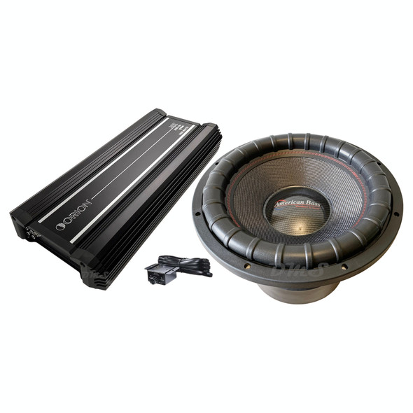 American Bass VFL COMP Signature 18 Package | 18" 11,000W D2 Subwoofer & Orion XTR5500.1DZ Amplifier MAIN PHOTO