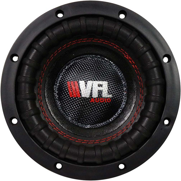 VFL Audio VFL 6.5 Package | Dual 6.5" 600W D4 Subwoofers & Orion CBA4500.2 Amplifier FRONT PHOTO OF CONE
