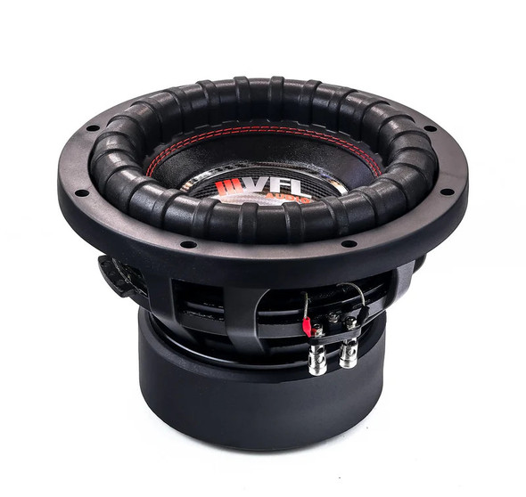 VFL Audio VLF 10 Package | 10" 1600W D4 Subwoofer & Orion XTR1000.1D Amplifier ANGLED PHOTO OF SURROUND
