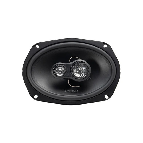 Quantum Audio QS-693 | 6x9 Inch 350W 4 Ohm 3-Way Coaxial Speakers (Pair) FRONT PHOTO OF CONE