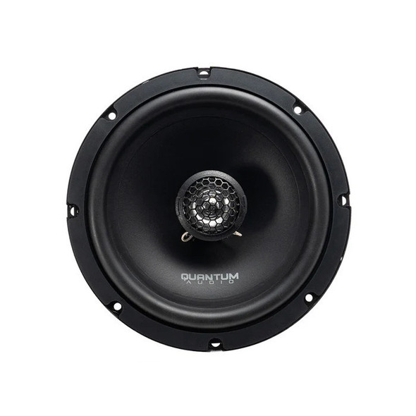 Quantum Audio QS-652 | 6.5 Inch 300W 4 Ohm 2-Way Coaxial Speakers (4 Pack) FRONT PHOTO OF CONE