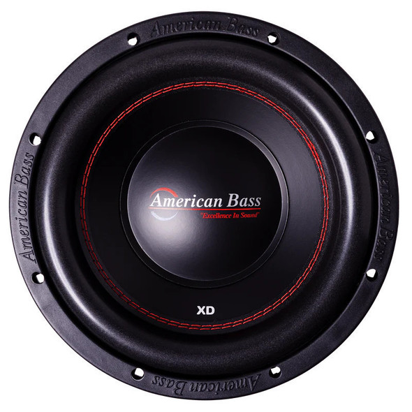 American Bass XD 10 V2 Package | Dual 10" 900W D4 Subwoofers & DB Drive MOTO1000/1 Amplifier FRONT PHOTO OF SUB CONE