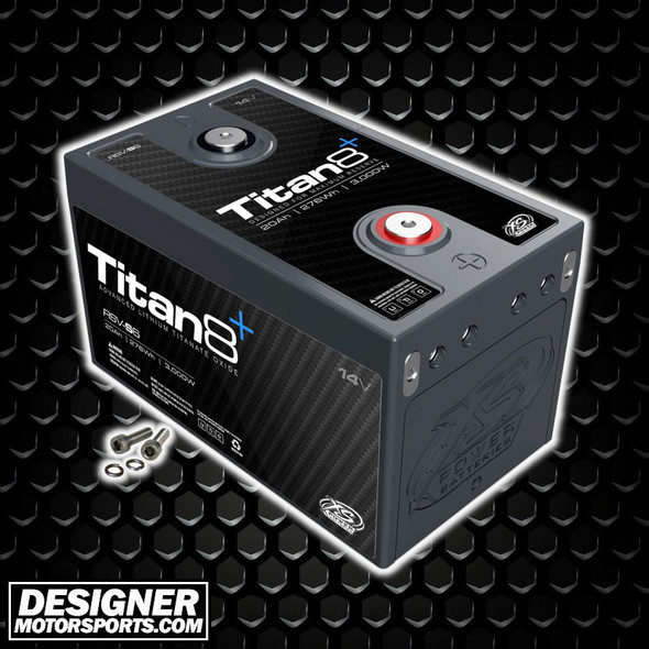 XS Power TITAN8 RSV-S5 | Lithium 12-Volt 20AH Power Cell Performance Battery | 2500W XS Power TITAN8 RSV-S5 | Lithium 12-Volt 20AH Power Cell Performance Battery | 2500W