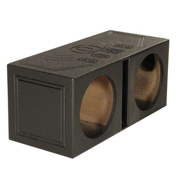 QBomb QBOMB10V | Dual 10 Inch Ported Vented Subwoofer Box