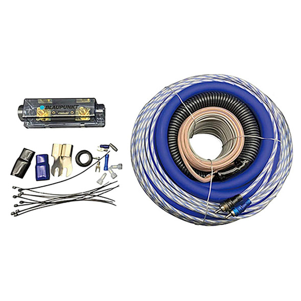 Blaupunkt AMK00B | 0 Gauge 3000W Complete Amplifier Wiring Kit | Blue
