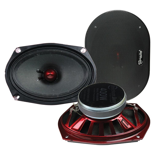 American Bass Godfather 6x9 Inch 400W 4 Ohm Pro Bullet Speakers | GF69MR (Pair)