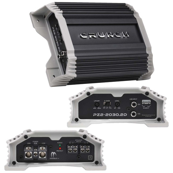 Crunch Powerzone PZ2-2030.2D | 2000W Max 2 Channel Full Range Amplifier