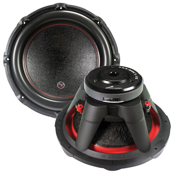 Audiopipe TXX-BDC1-15 | 15 Inch 1600W DVC 4 Ohm Subwoofer