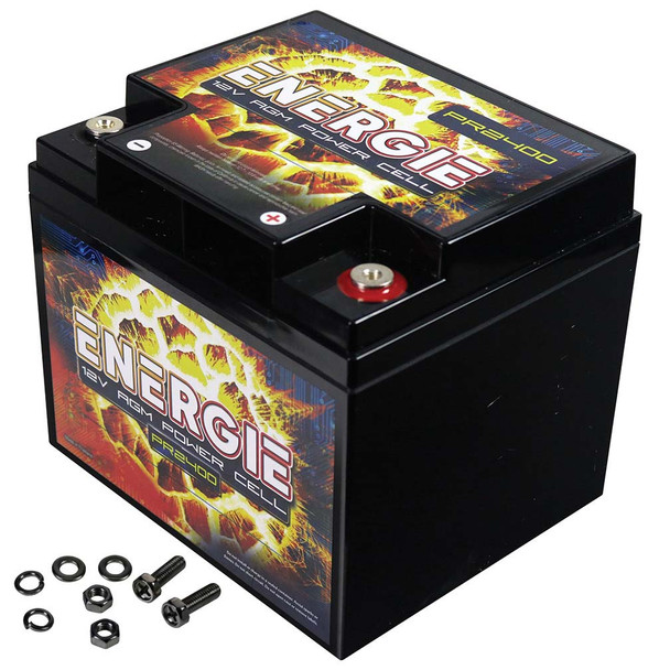 Energie PR2400 | 12-Volt 50AH AGM Power Cell Performance Battery | 2400W