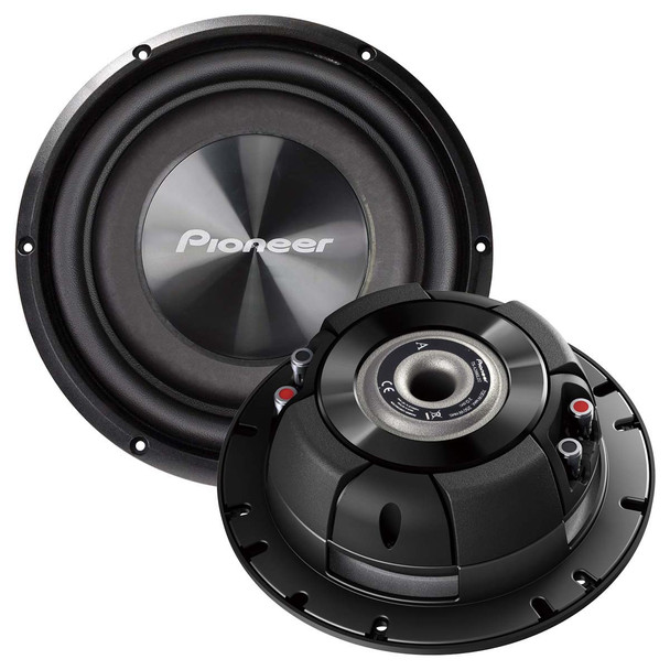 (1) Pioneer TS-A2000LD2 | 8 Inch 700W DVC 2 Ohm Shallow Slim Subwoofer