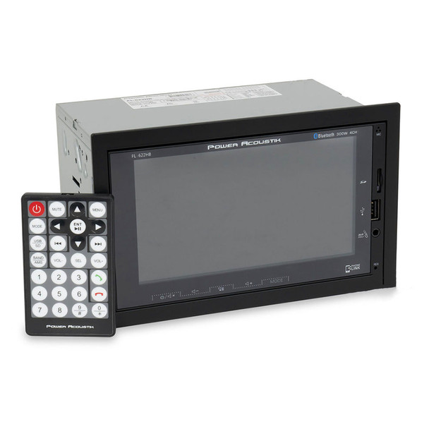 Power Acoustik PL-622HB | 6.2 Inch Double Din Touchscreen Digital Media Head Unit Car Radio