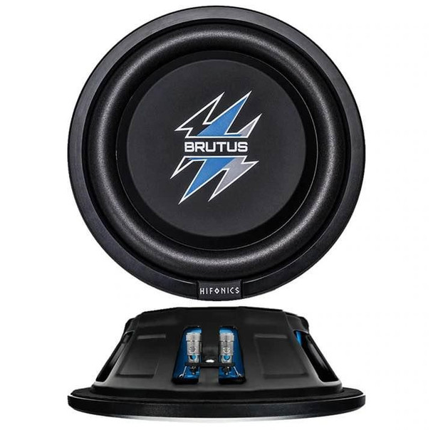 Hifonics Brutus BXS12D4 | 12 Inch 500W DVC 4 Ohm Shallow Slim Subwoofer