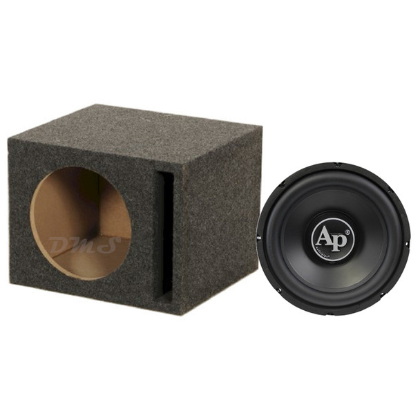 Audiopipe TS-PP3-12-D4 Package | 12" 1600W D4 Subwoofer & QPower Ported Box