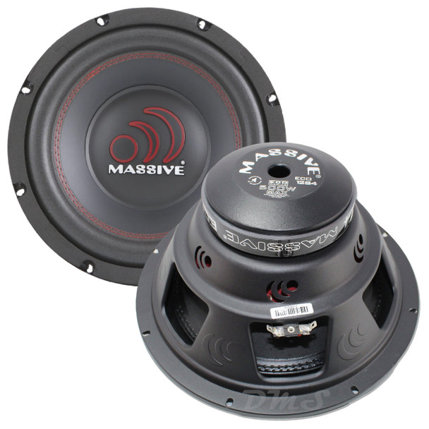 Massive Audio ECO 12 Inch 500W SVC 4 Ohm Subwoofer | ECO12S4