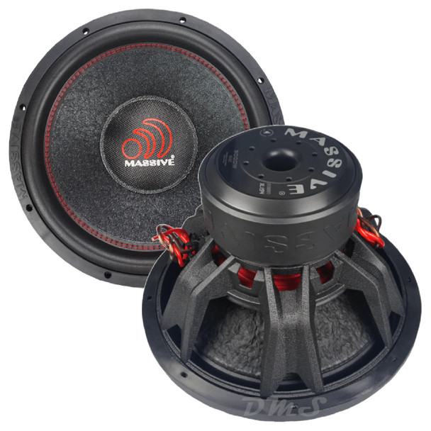 Massive Audio SUMMO XL 15 Inch 3000W DVC 4 Ohm Subwoofer | SUMMOXL154