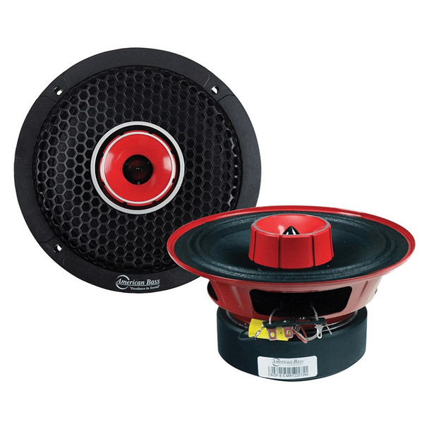 American Bass Godfather 6.5 MR + Horn | 6.5 Inch 240W 4 Ohm Pro Audio Speakers | GF65MRH (Pair)