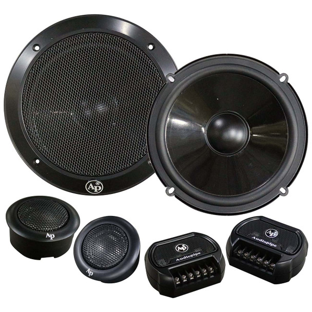 Audiopipe CPL-6500 | 6.75 Inch 250W 4 Ohm 2-Way Component Speakers (Pair)
