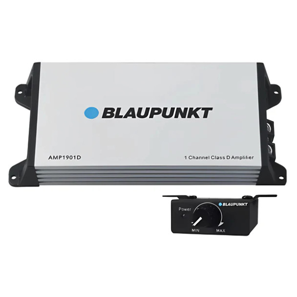 Blaupunkt AMP1901D | 2000W Max Monoblock Subwoofer Amplifier