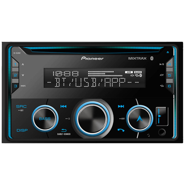 Pioneer FH-S520BT | Double Din Multi-Media Bluetooth CD Head Unit Car Radio