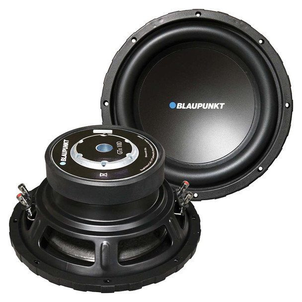 (1) Blaupunkt GTX10D | 10 Inch 1350W DVC 4 Ohm Subwoofer