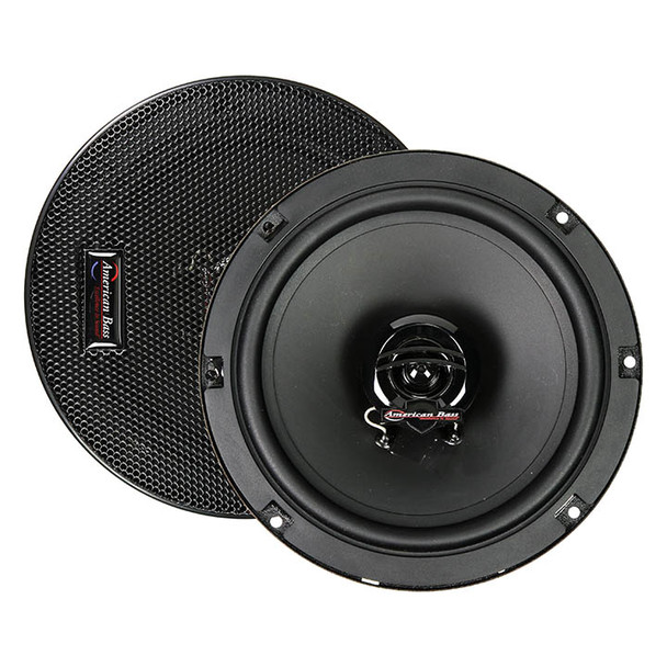 American Bass SYMPHONY 6.5 Inch 200W 4 Ohm 2-Way Coaxial Speakers (Pair)