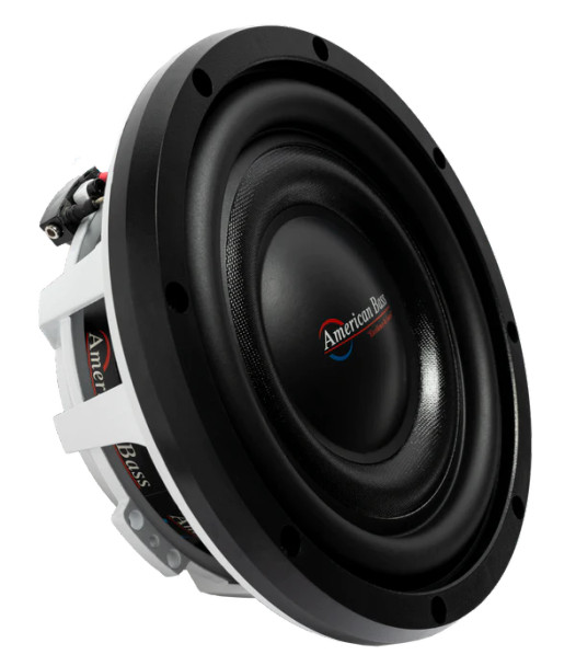 American Bass Titanium 8 Inch Slim 600W DVC 4 Ohm Shallow Subwoofer | TM844