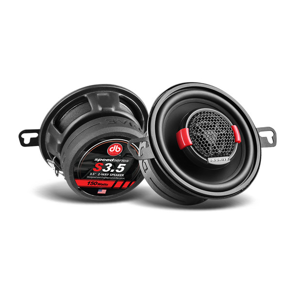 DB Drive S3.5 | 3.5 Inch 150W 4 Ohm 2-Way Coaxial Speakers (Pair)