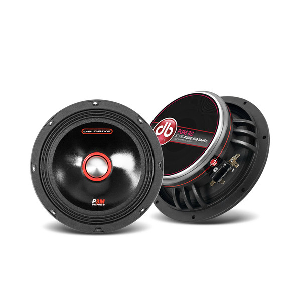 (1) DB Drive P3M 8C | 8 Inch 275W 8 Ohm Pro Audio Midrange Speaker (Single)