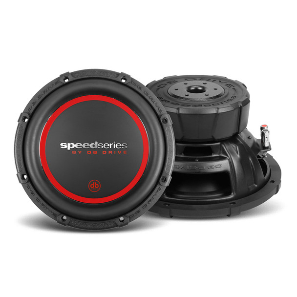 (1) DB Drive SPW10D4 | 10 Inch 1250W Max DVC 4 Ohm Subwoofer