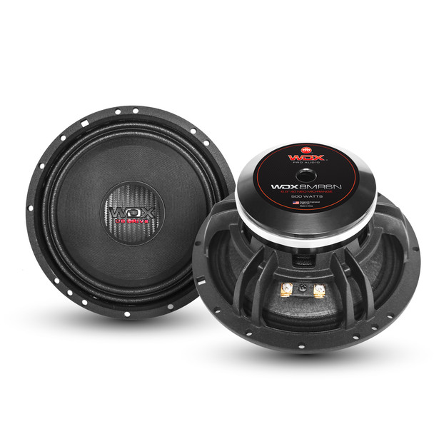 DB Drive WDX8MR6N | 6.5 Inch 500W 4 Ohm Pro NEO Midrange Speaker (Single)