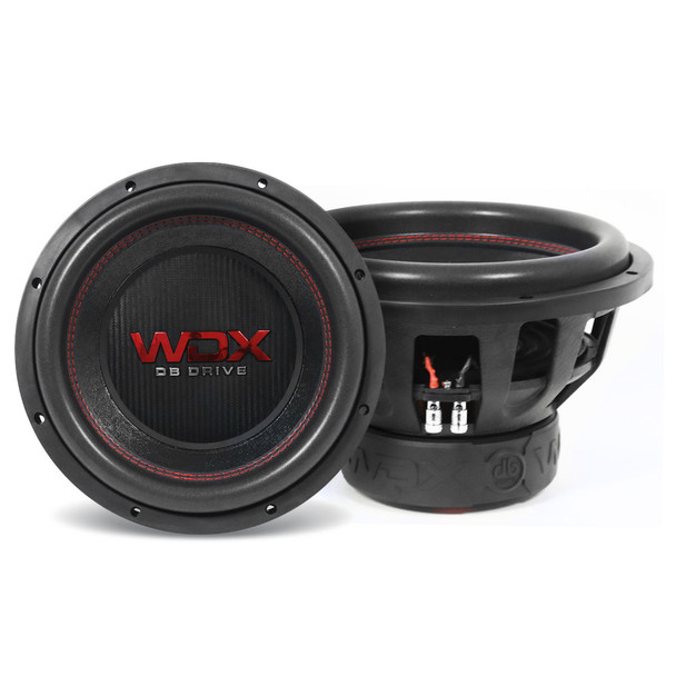 (1) DB Drive WDX10G1.4 | 10 Inch 2000W Max DVC 4 Ohm Subwoofer | WDX G1 10"
