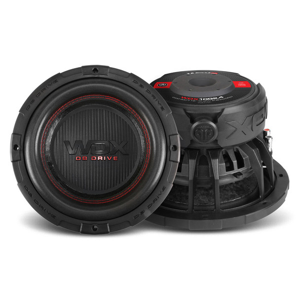 (1) DB Drive WDX10G2.4 | 10 Inch 2200W Max DVC 4 Ohm Subwoofer | WDX G2 10"