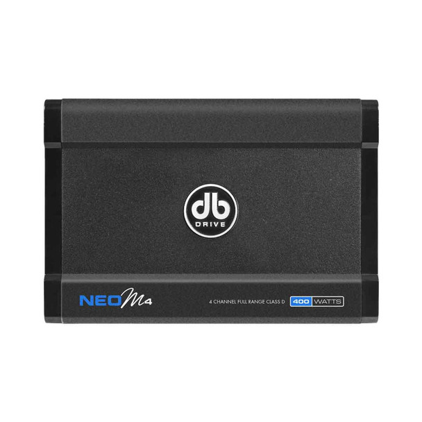 DB Drive NEO-M4 | 400W RMS 4 Channel Full Range Marine Amplifier