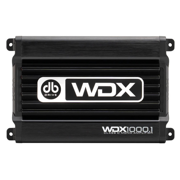 DB Drive WDX1000.1 | 1000W Monoblock Subwoofer Amplifier