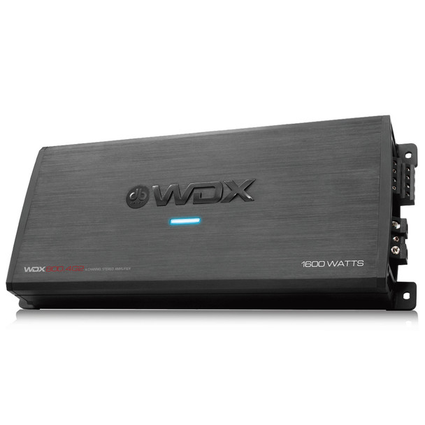 DB Drive WDX 800.4G2 | 1600W Max 4 Channel Full Range Amplifier