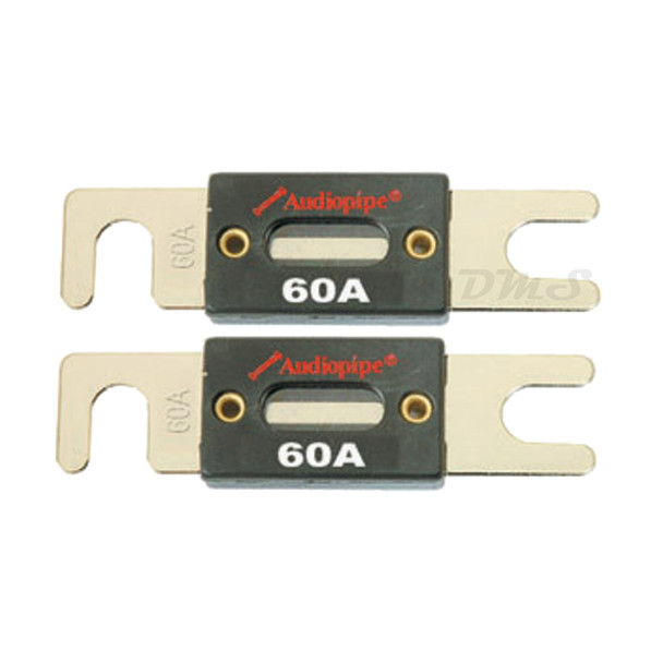 Audiopipe ANE60A | 60 Amp ANL Style Gold Plated Fuse (2 Pack)