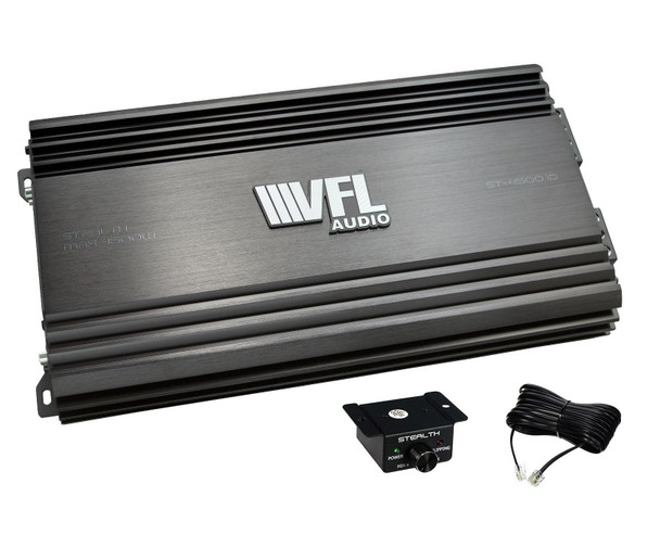VFL Audio Stealth ST-4500.1D | 1800W RMS Monoblock Subwoofer Amplifier | ST45001