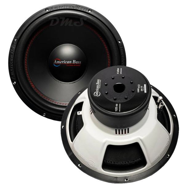American Bass DX 15 Inch 1000W SVC 4 Ohm Subwoofer | DX154 American Bass DX 15 Inch 1000W SVC 4 Ohm Subwoofer | DX154