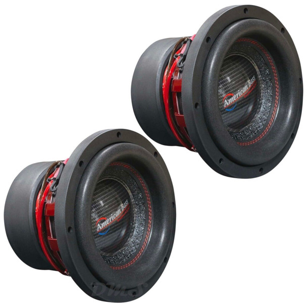 American Bass HAWK 10 Inch 3000W DVC 4 Ohm Subwoofers | HAWK1044 (Pair)