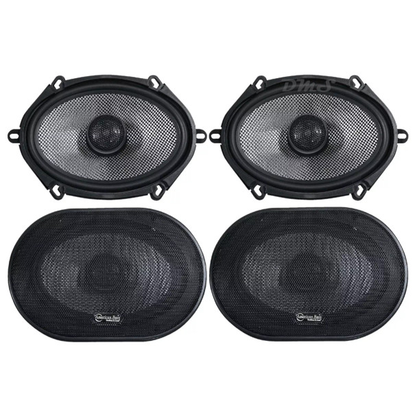 American Bass SQ5.7 | 5x7 Inch 150W 4 Ohm 2-Way Coaxial Speakers (4 Pack)