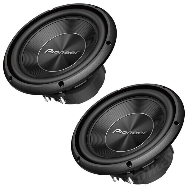 Pioneer TS-A250D4 | 10 Inch 1300W DVC 4 Ohm Subwoofers (Pair)