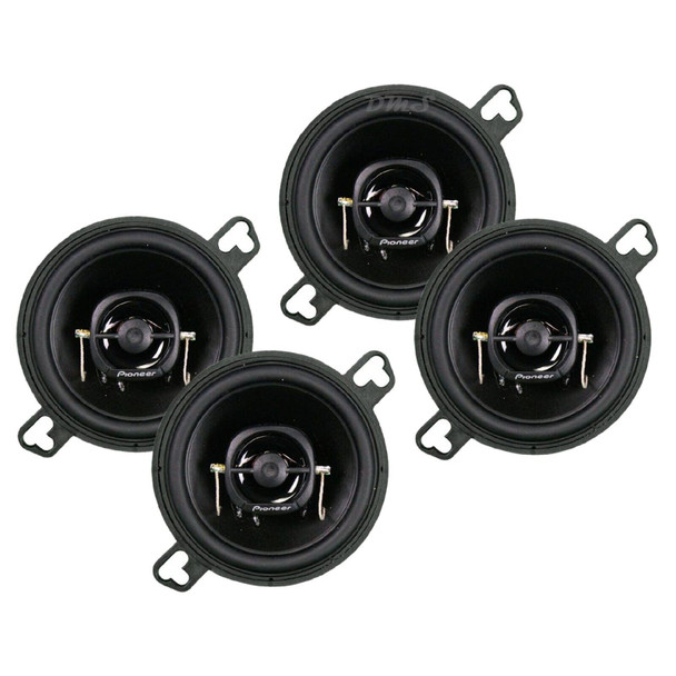 Pioneer TS-A878 | 3.5 Inch 60W 4 Ohm 2-Way Coaxial Speakers (4 Pack)