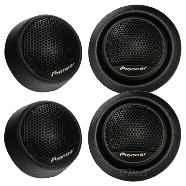 Pioneer TS-T15 Tweeters | 3/4 Inch 120W 4 Ohm Soft Dome Neo Tweeters (4 Pack)
