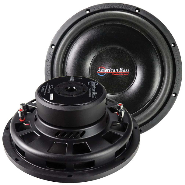 American Bass SL 12 Inch 600W DVC 4 Ohm Shallow Slim Subwoofer | SL1244