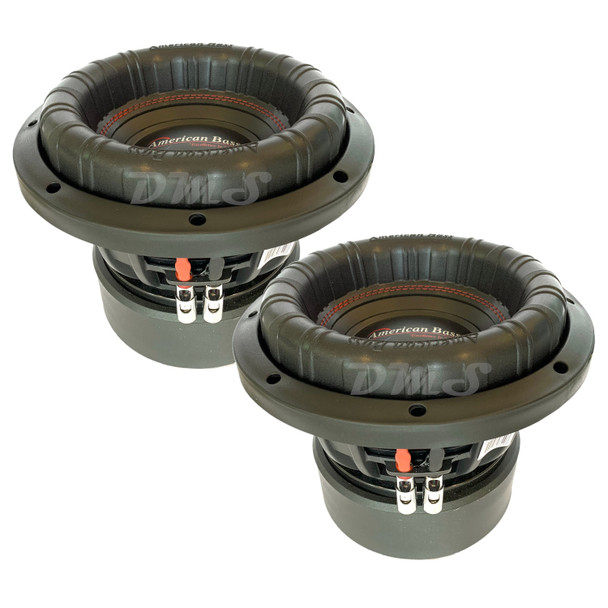 American Bass XFL 10 Inch 3000W DVC 4 Ohm Subwoofers | XFL1044 V2 (Pair)