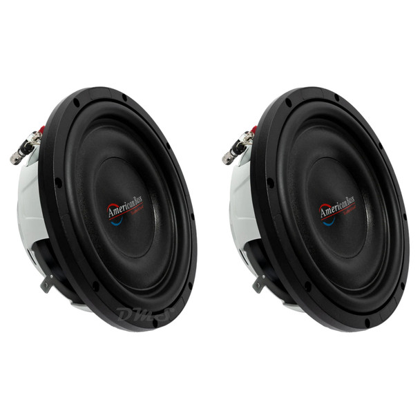 American Bass Titanium 10 Inch Slim 1000W DVC 4 Ohm Shallow Subwoofers | TM1044 (Pair)
